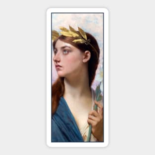 An Allegory of Victory by Jules Joseph Lefebvre Sticker